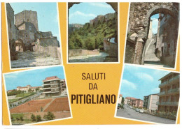 1979 PITIGLIANO 2  SALUTI DA    GROSSETO - Grosseto