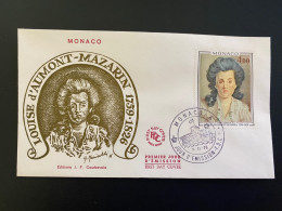 Enveloppe 1er Jour "Louise D'Aumont Mazarin - M. Verroust" 09/11/1976 - 1066 - MONACO - FDC