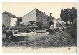 CPA 52 CHAMPIGNY-LES-LANGRES La Vieille Fontaine - Altri & Non Classificati