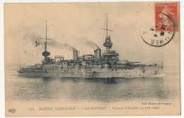 CPA - MARINE NATIONALE - "Le Suffren", Cuirassé D'Escadre, 120728 Tonnes - Warships