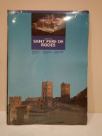 Maqueta Recortable Del Monasterio De Sant Pere De Rodes. Escala 1/200. Nuevo. - Oud Speelgoed