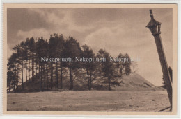 Bubių Piliakalnis, Šiauliai, Apie 1940 M. Atvirukas - Lituanie