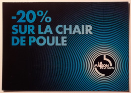 RADIO FRANCE / CONCERTS MUSIQUE - MAISON DE LA RADIO / PARIS - Chair Poule - Carte Publicitaire - Música Y Músicos