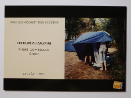 CAMPING - TENTE / Prix Goncourt Des Lycéens - Carte Publicitaire Des Ados, Des Livres, Des Photos - Autres & Non Classés