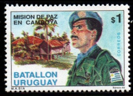 1993 Uruguay Blue Helmets Militarism Help International Peace #1471 ** MNH - Uruguay