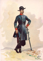 Oficial Do Corpo Do Estado Maior , Uniforme De Inverno, Uniformes Militares Portugal Nº123 - Uniformen