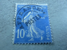 Type Semeuse Fond Plein - 10c. - Préoblitéré Yt 52 (279) - Bleu - Non Oblitéré - Année 1922-47 - - 1893-1947