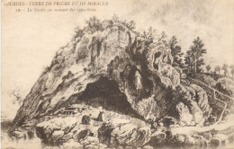 Postcard France Lourdes Cave - Lourdes