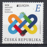 Czech Republic 2023 EUROPA CEPT.PEACE – The Highest Value Of Humanity.1 Stamp. MNH - 2023