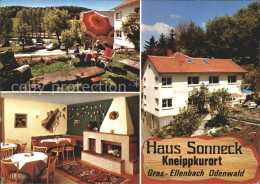 71955993 Gras-Ellenbach Haus Sonneck Kaminzimmer Terrasse Grasellenbach - Other & Unclassified