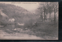 Cpa 66 Amélie Les Bains Avenue De La Gare Et Le Tech - Amélie-les-Bains-Palalda