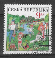 Tschechische Republik  2004  Mi.Nr. 395 , EUROPA CEPT / Holiday / Ferien - Gestempelt / Fine Used / (o) - 2004