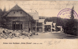 Romania ,Rumanien,Roumanie -stamp Hohe Rinne ( Paltinis )- Hermannstadt , 1910. - Romania