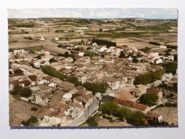 DOMAZAN (30/Gard) - Vue Du Village , Maisons Et Champs Aux Alentours - Autres & Non Classés