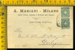 Milano Città  A. Mariani - Semi Oleosi, Salumi E Articoli Per Saponi - Viale Garibaldi 6 - Via Orefici MI - Milano (Milan)