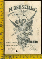 Milano Città  M. Berselli & C. - Fabbrica Di Candele Steariche E Saponi - Via Bossi  N. 2 (piccola Macchia) - Milano (Mailand)