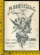 Milano Città  M. Berselli & C. - Fabbrica Di Candele Steariche E Saponi - Via Bossi  N. 2 - Milano (Mailand)