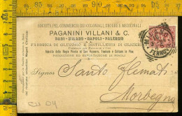 Milano  Paganini Villani & C. - Società Pel Commercio Dei Coloniali , Droghe E Medicinali - Milano (Mailand)