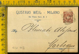 Milano Città  Gustavo Weil - Via Pietro Verri N.3 - Milano (Milan)