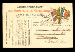 Guerre 14 Correspondance Des Armées De La Republique Envoi De Gaillache9eme Regiment D' Artillerie - War 1914-18