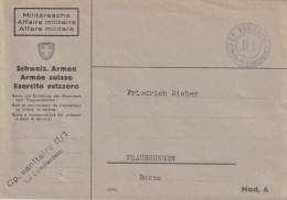 Feldpost Brief  "CP.Sanitaire II/1"      Ca. 1940 - Briefe U. Dokumente