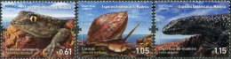 PORTUGAL 2023 FAUNA Animals. Endemic Species Of MADEIRA - Fine Set MNH - Açores