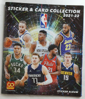 ALBUM D'IMAGES NBA STICKER & CARDS COLLECTION 2021-22 VIDE - French Edition