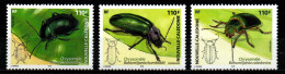 Neukaledonien Nouvelle Caledonie 2005 - Mi.Nr. 1379 - 1381 - Postfrisch MNH - Insekten Insects Käfer Beetles - Coléoptères