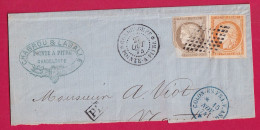 GUADELOUPE POINTE A PITRE GRAND FRAGMENT DE LETTRE 1874  LETTRE - Lettres & Documents