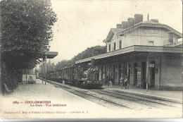 COULOMMIERS - La Gare, Vue Intérieure - TRAIN - Coulommiers