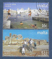Malta   2004  Mi.Nr. 1343 / 1344 , EUROPA CEPT / Holiday / Ferien - Gestempelt / Fine Used / (o) - 2004