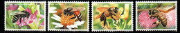 Thailand 2000 - Mi.Nr. 1996 - 1999 - Postfrisch MNH - Insekten Insects Bienen Bees - Honingbijen