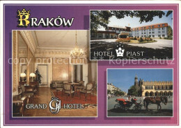 71954892 Krakow Krakau Hotel Palast Grand Hotels Pferdekutsche Krakow Krakau - Poland