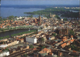 71954882 Schwerin Mecklenburg Blick Auf Altstadt Mit Paulskirche Dom Pfaffenteic - Schwerin