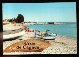 Cagnes Sur Mer La Plage Et L'entrée Du Port - Cagnes-sur-Mer