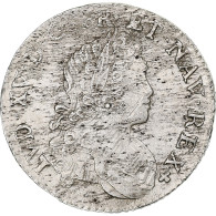 France, Louis XV, 1/6 Écu (XX-S) De France-Navarre, 1719, Paris, Argent, TTB+ - 1715-1774 Louis XV Le Bien-Aimé