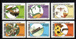 Cabo Verde 1988 - Mi.Nr. 528 - 533 - Postfrisch MNH - Insekten Insects - Andere & Zonder Classificatie