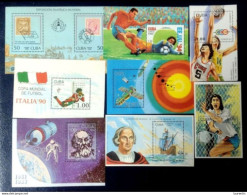 D575. Lot - Souvenir Sheets X 15 - MNH - 3,50 - Autres & Non Classés