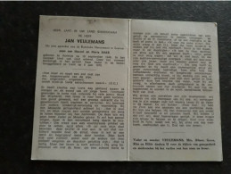 3e Jaar Apotheker Aan De Katholieke Universiteit Van Leuven - Jan Veulemans ° Kortrijk 1946 + Gent 1970 (Fam: Maes) - Obituary Notices