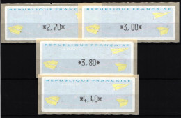 Frankreich Automatenmarken 17 Postfrisch In Schwarz Nicht Beschichtet #NC166 - Sonstige & Ohne Zuordnung