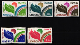 Frankreich Dienstmarken Unesco 16-20 Postfrisch #NC181 - Sonstige & Ohne Zuordnung