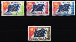 Frankreich Dienstmarken Europarat 16-19 Postfrisch #NC179 - Other & Unclassified