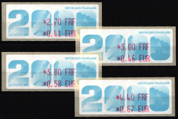 Frankreich Automatenmarken 16 Postfrisch #NC169 - Sonstige & Ohne Zuordnung