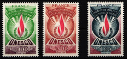 Frankreich Dienstmarken Unesco 12-15 Postfrisch #NC180 - Andere & Zonder Classificatie