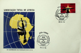 1976 Carimbo Comemorativo Do 13º Aniversário Da Fundação Da OUA - Andere & Zonder Classificatie