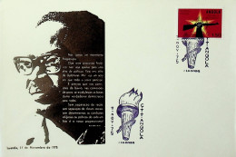 1975 Carimbo Comemorativo Do Dia Da Independência Nacional - Angola