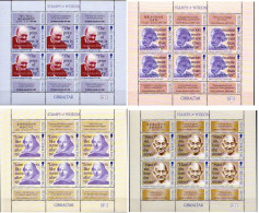 Gibraltar 4 MNH Minisheets - Sonstige & Ohne Zuordnung