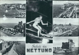 Cc750 Cartolina Saluti Da Nettuno Provincia Di Roma Lazio - Other & Unclassified