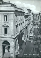 Cc751 Cartolina Chieti Citta' Corso Marrucino Tram - Chieti