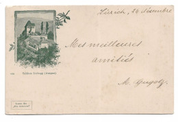 Postcard Switzerland AG Argovia Schloss Liebegg Castle Undivided Back Posted 1908 - Autres & Non Classés
